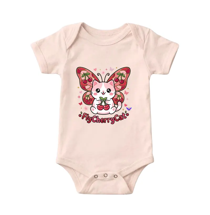Body Infantil FlyCherryCat