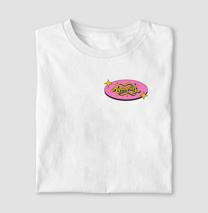 Aquário minimalista - Camiseta