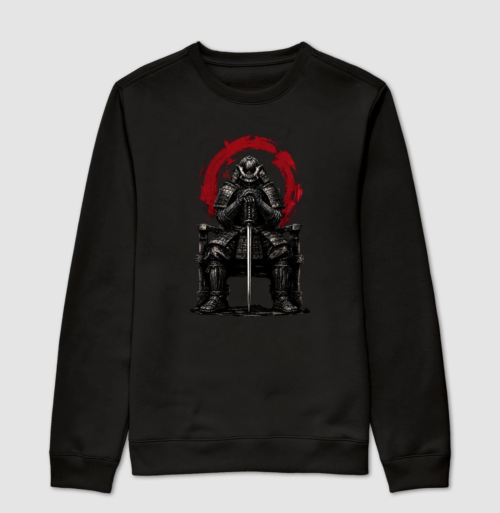 SAMURAI — O Peso do Poder - Suéter Moletom