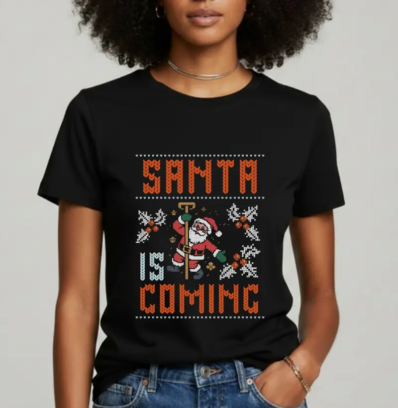 SANTA IS COMING
