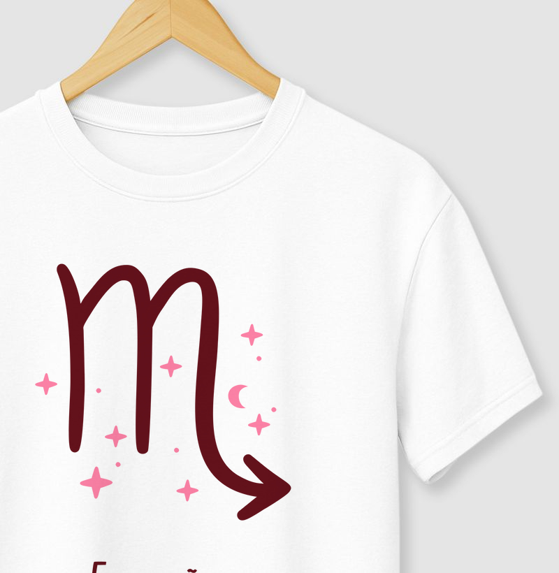 Camiseta Zodíaco Signo de Escorpião | MILAH
