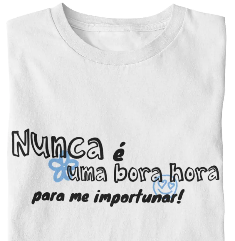Não me importune - Camiseta