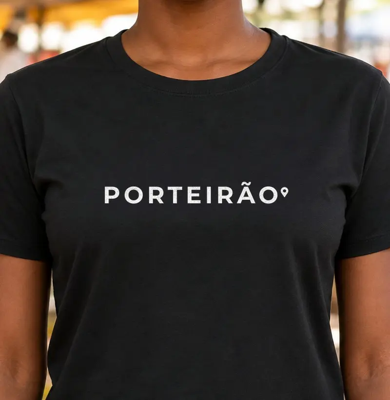 Porteirão | Pin GO - Camiseta