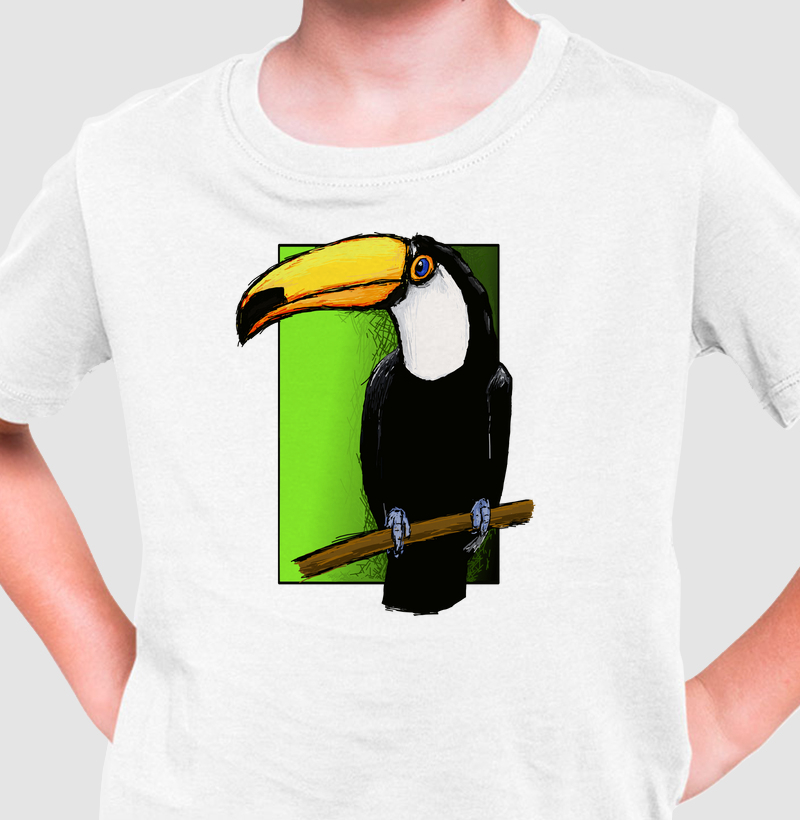 Camiseta Infantil O Tucano