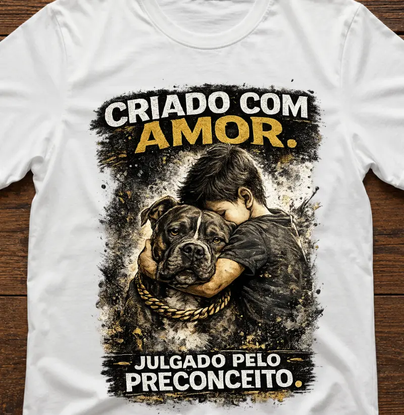 CRIADO COM AMOR. JULGADO PELO PRECONCEITO.