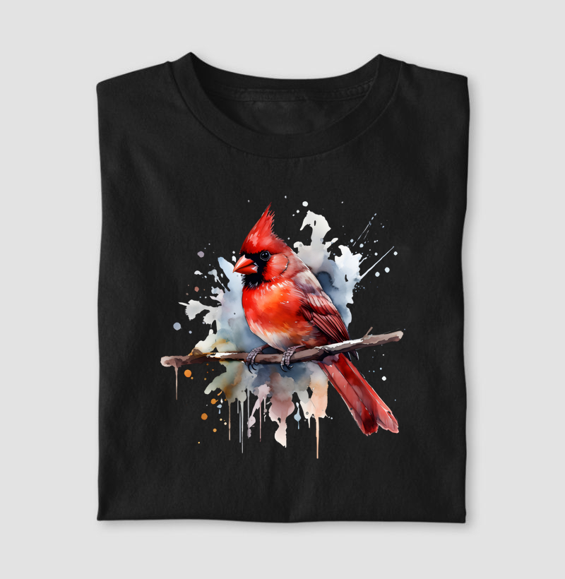 Cardeal do Norte aquarela