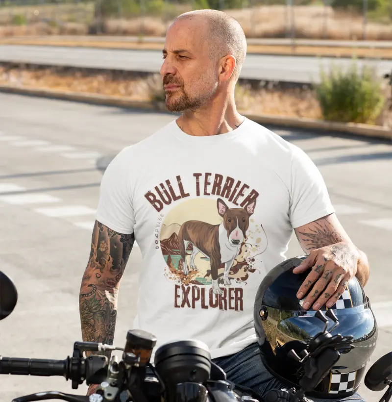 Camiseta Dog Pulse Bull Terrier Explorer – Bold Adventure