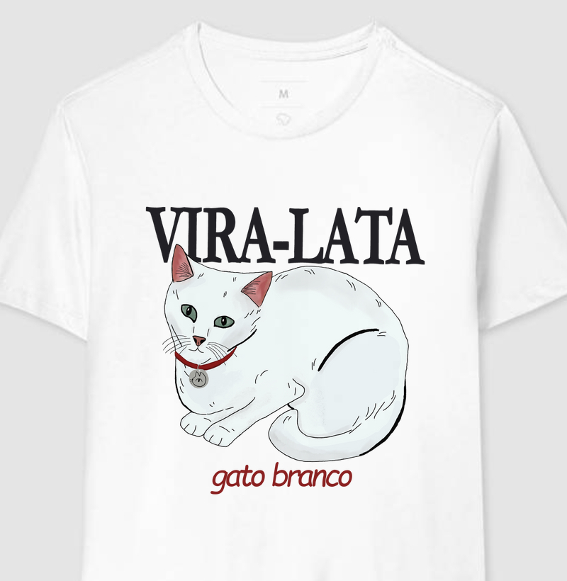 Gato Branco Vira-Lata 