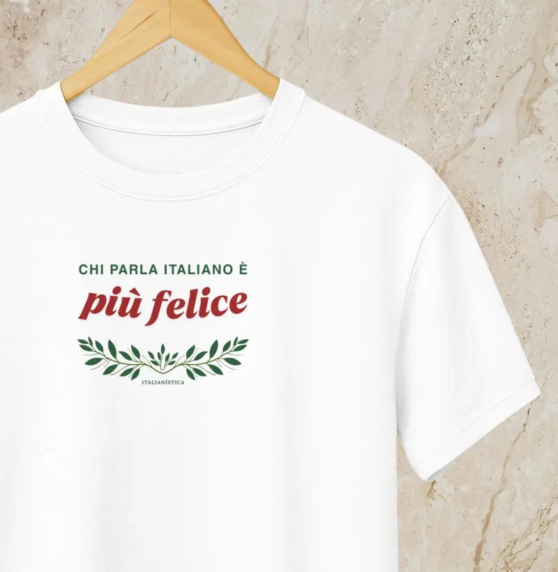 Quem fala italiano é mais feliz!