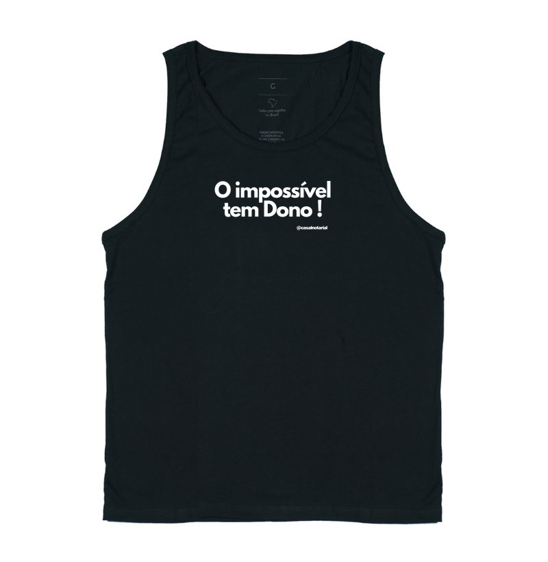 Camisa devocional  -  O impossível tem dono !