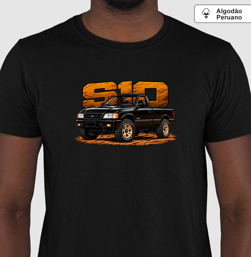 Camiseta em algodão peruano S10 - Camiseta Algodão Peruano