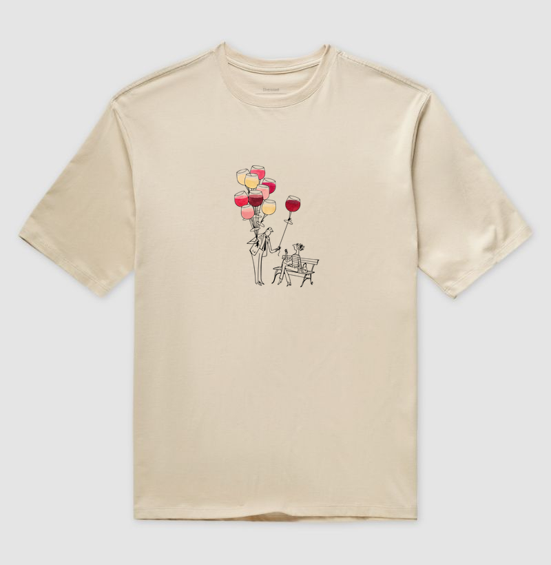 Vendedor de Balões - Camiseta Oversized