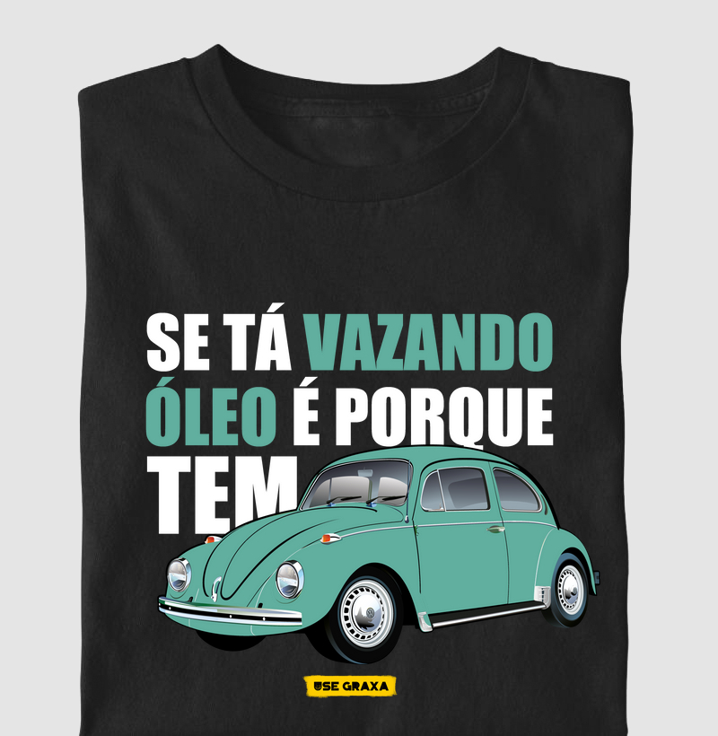Vazando Óleo Fusca Verde Prússia