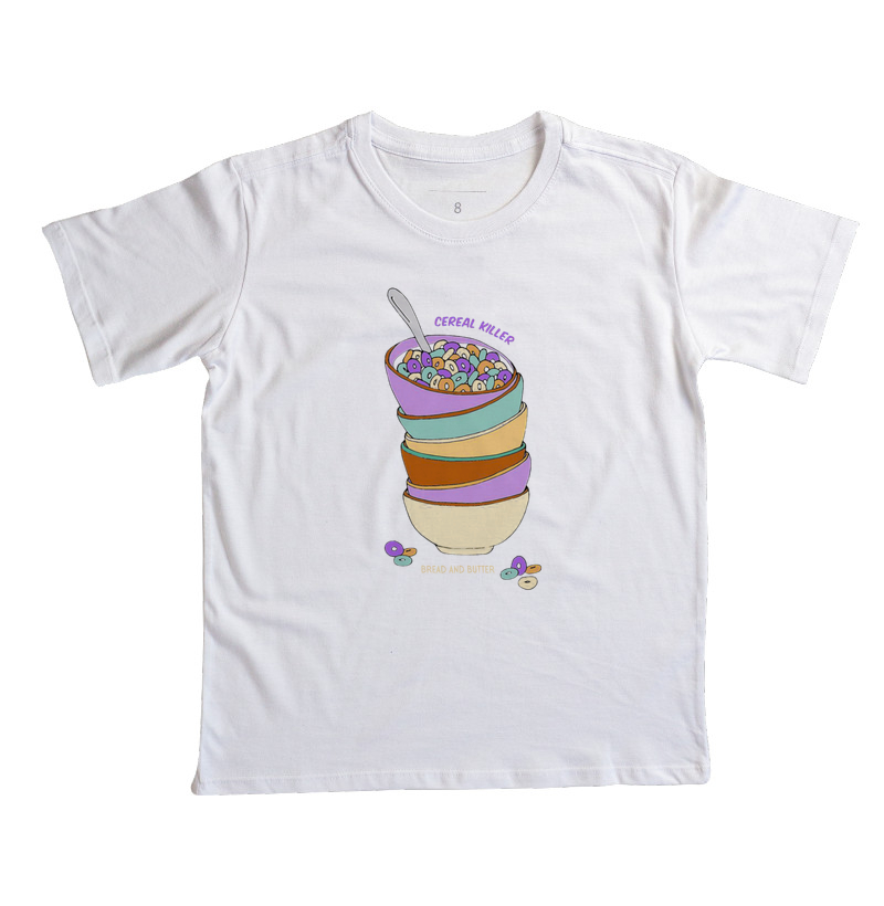 Camiseta Infantil Cereal Killer