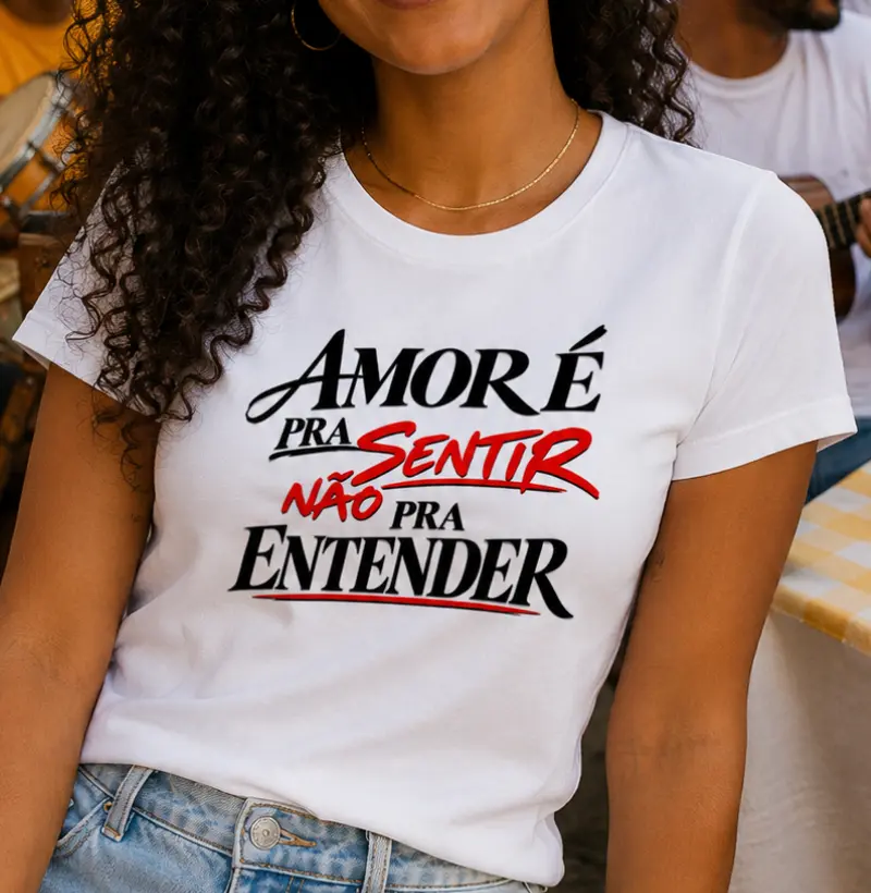 Amor é pra sentir não pra entender