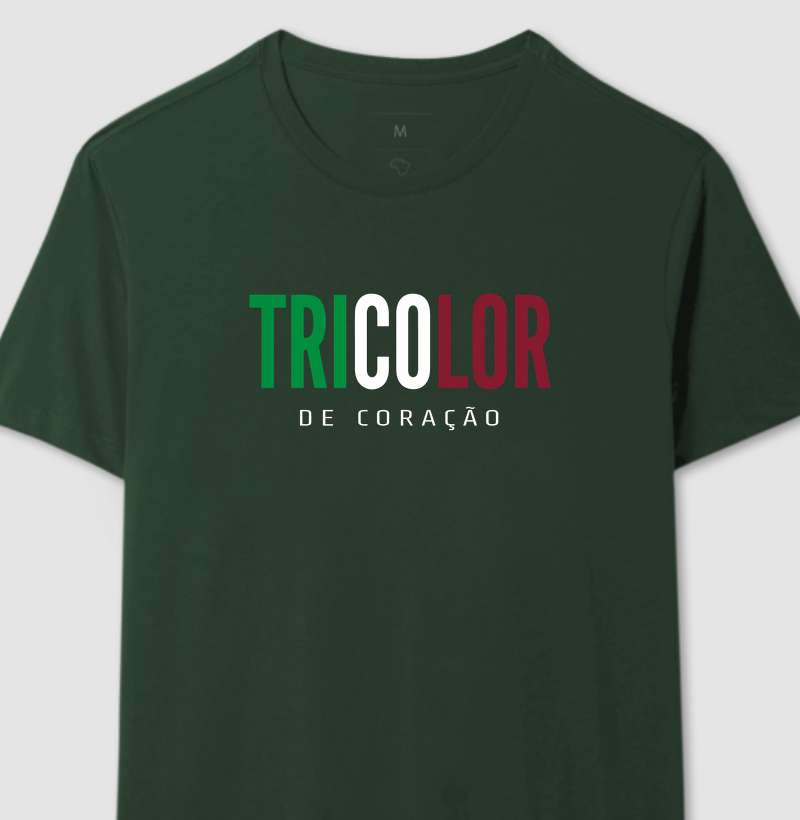 DODDIO - Tricolor de coração - Camiseta