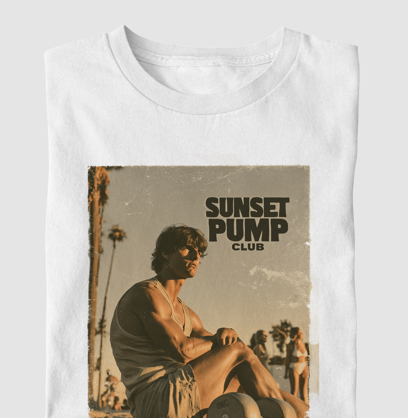  "Sunset Pump Club"  02 - Camiseta