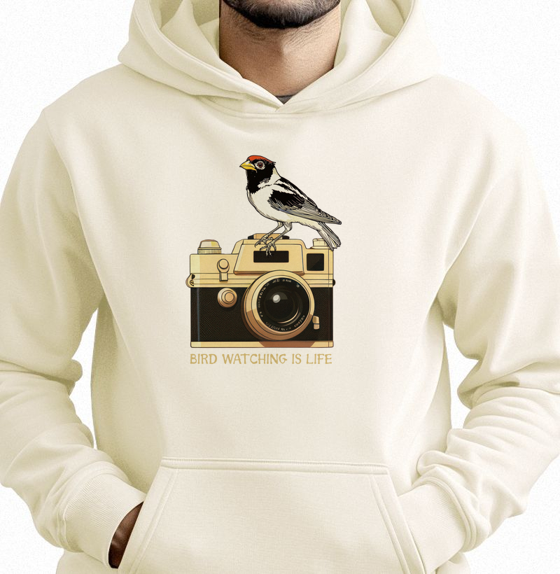 Bird Watching is Life - Moletom Hoodie