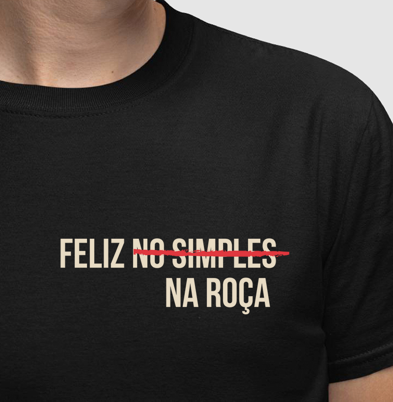 Feliz na roça