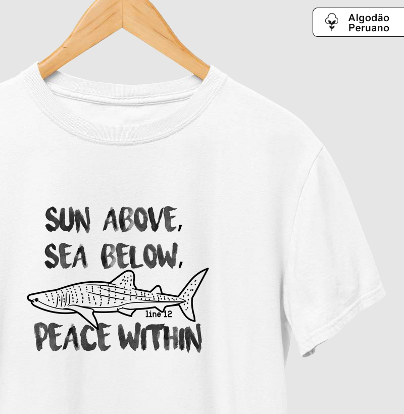 SUN ABOVE - Camiseta Algodão Peruano