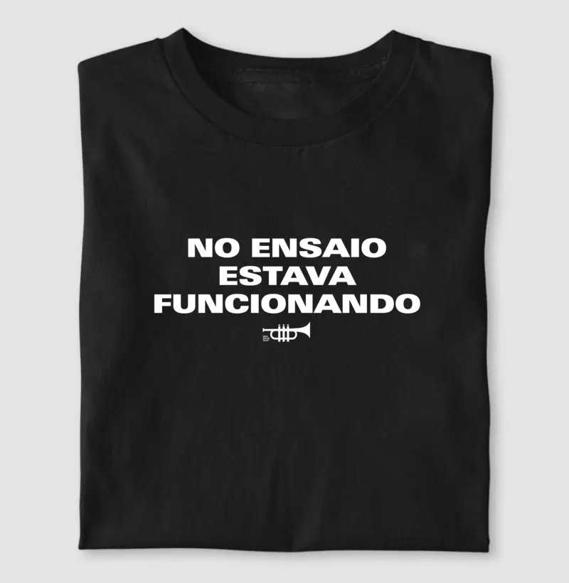 No Ensaio Estava Funcionando