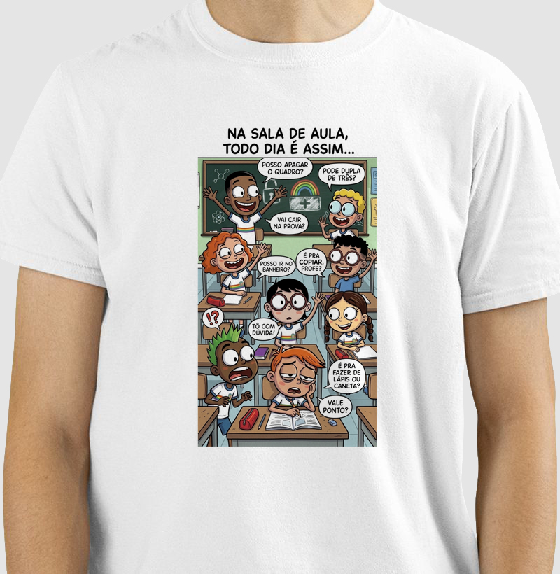 Camiseta Unissex Algodão Todo Dia É Assim