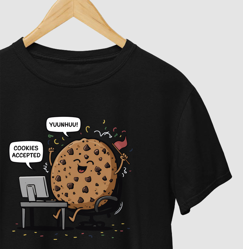 Camiseta Cookies Accepted - Camiseta