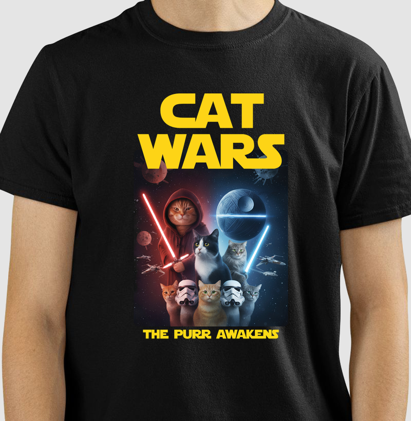 Camiseta Cat Wars