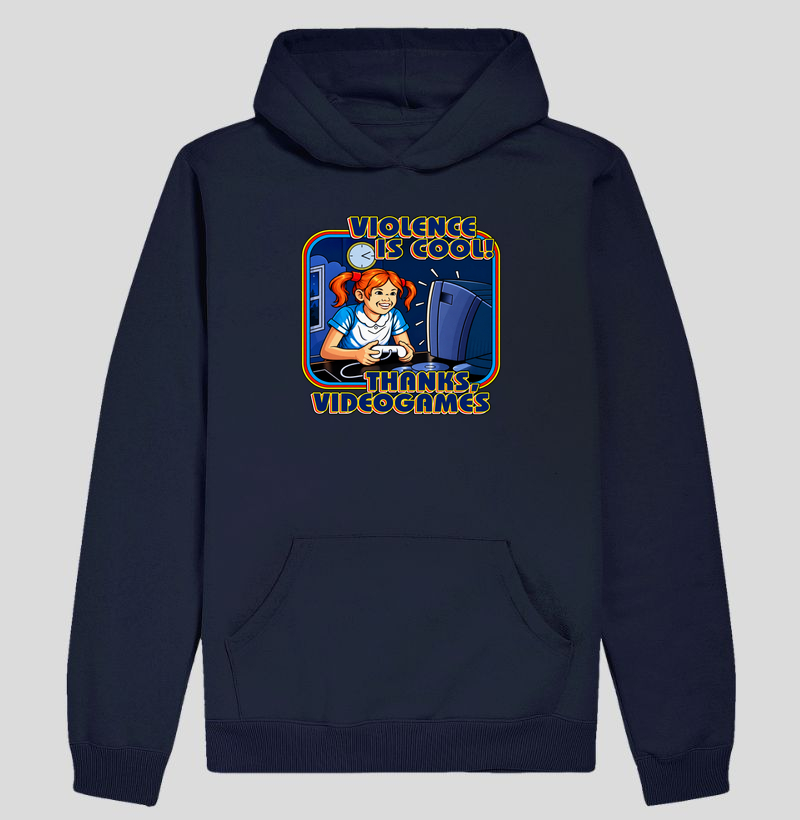 Hoodie Moletom "GTA 6 Thanks Video Games" - Hoodie Moletom