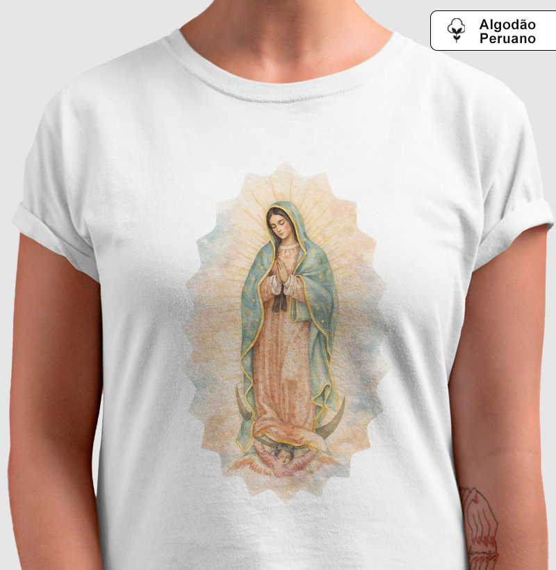 Nossa Senhora de Guadalupe - Aquarela