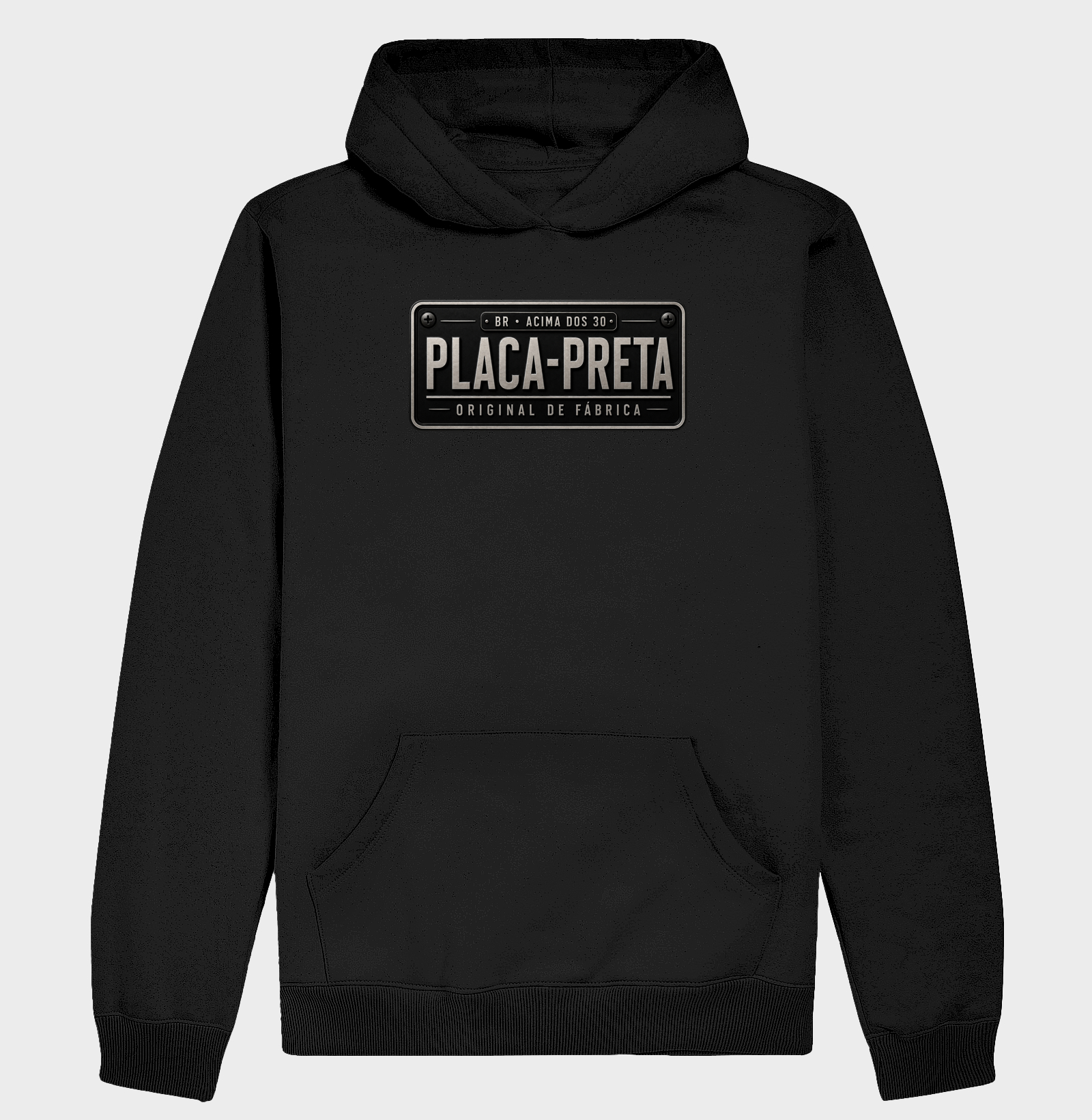 Placa Preta | Original de Fábrica | Versão 2