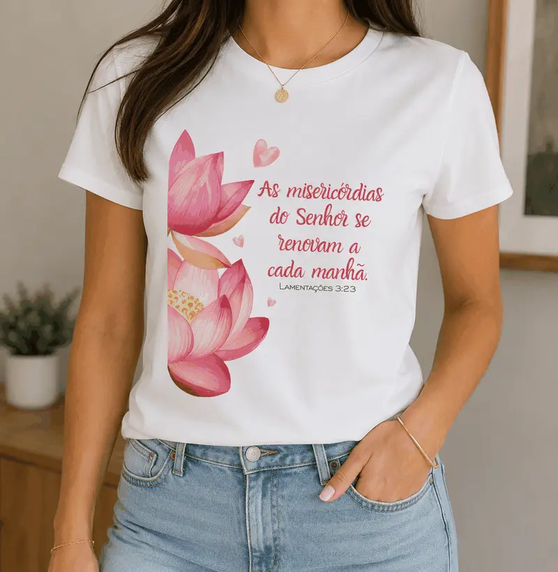 As misericórdias do Senhor se renovam a cada manhã.