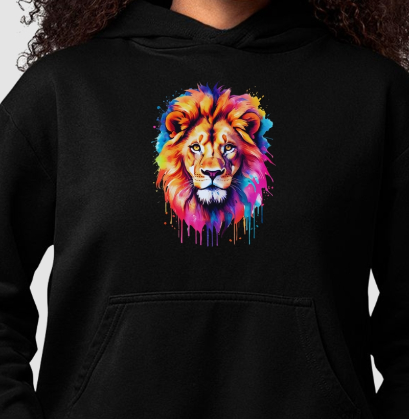 Hoodie Rei das Cores