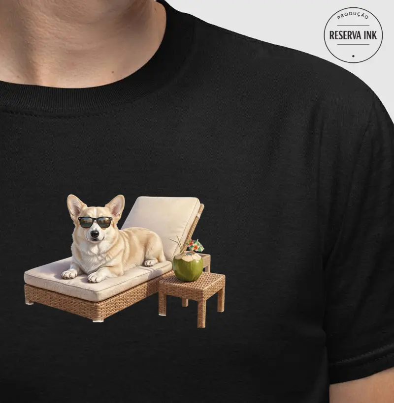 Corgi Claro - Férias
