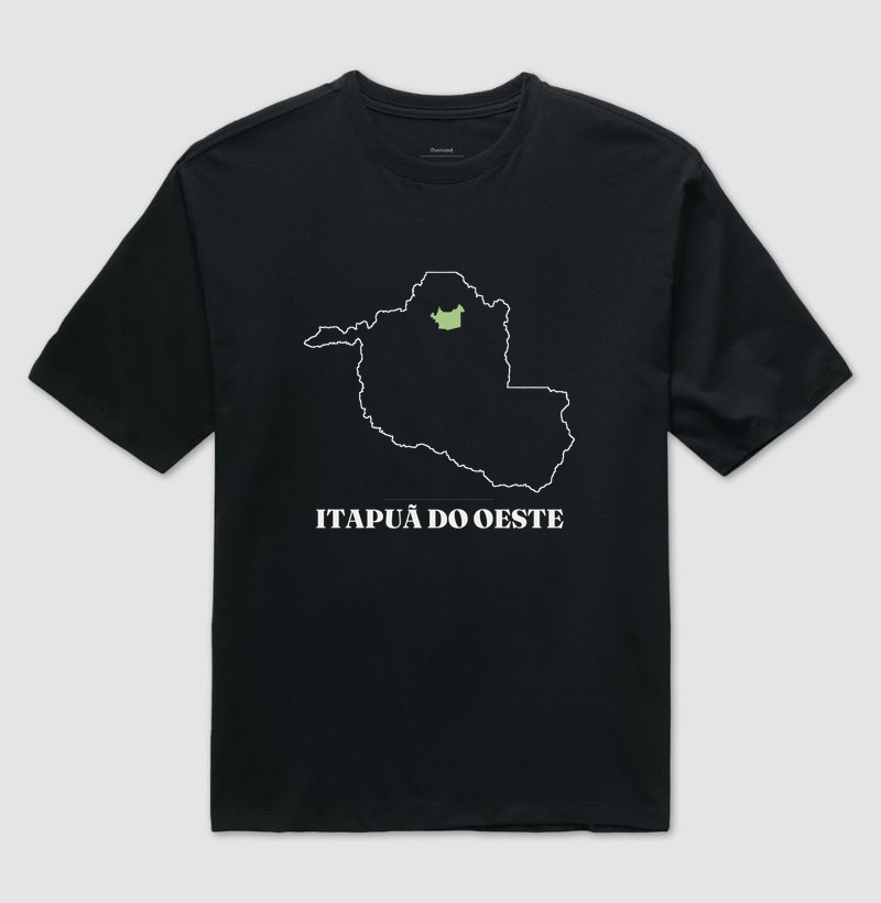 Itapuã do Oeste | Traço RO - Camiseta Oversized