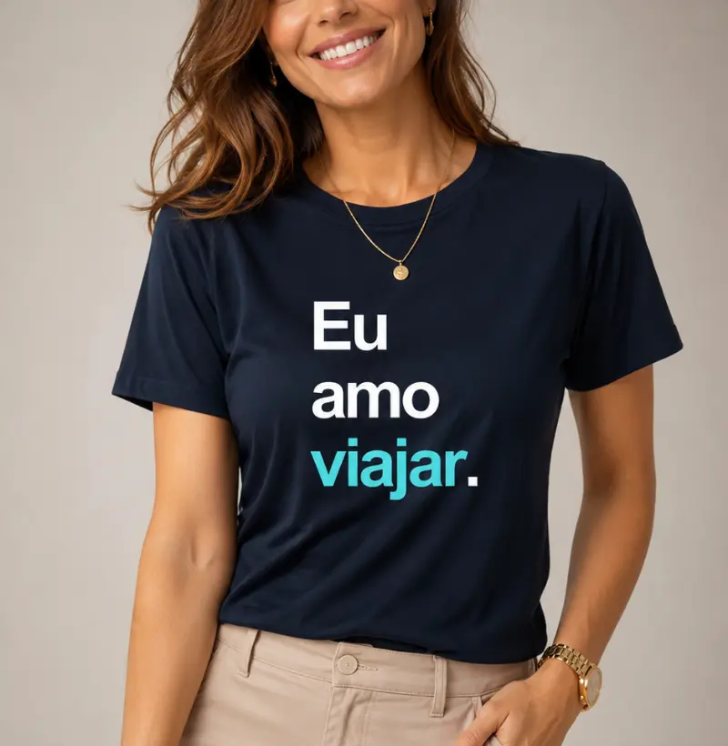 Eu amo viajar