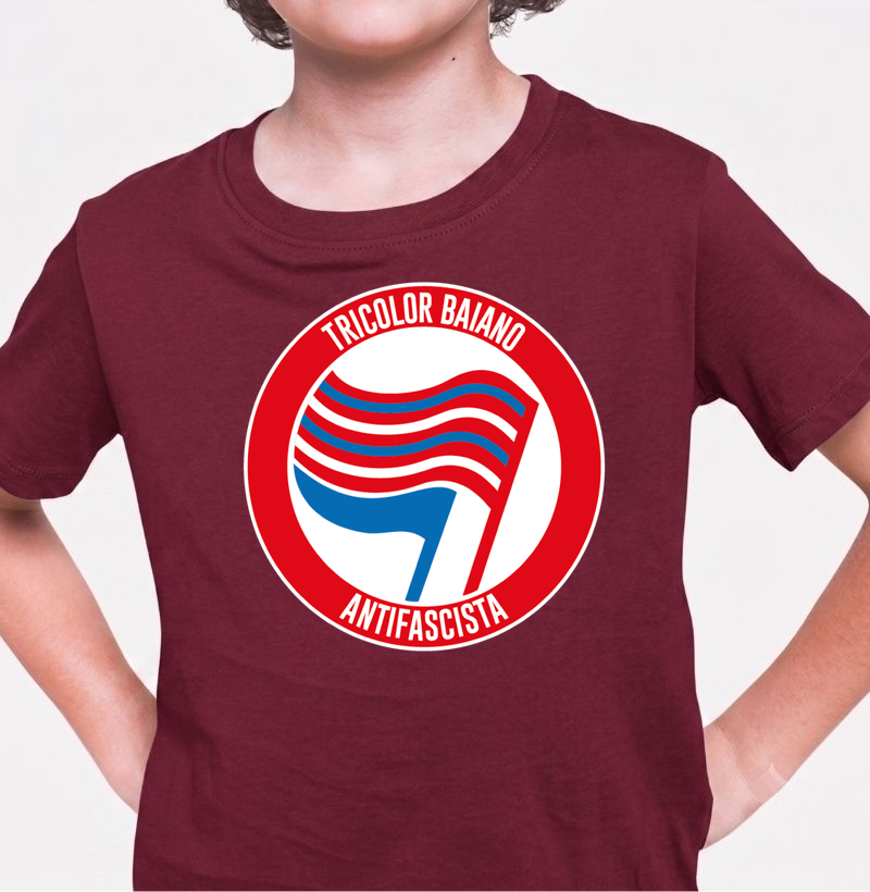 TRICOLOR BAIANO ANSTIFASCISTA - Camiseta Infantil