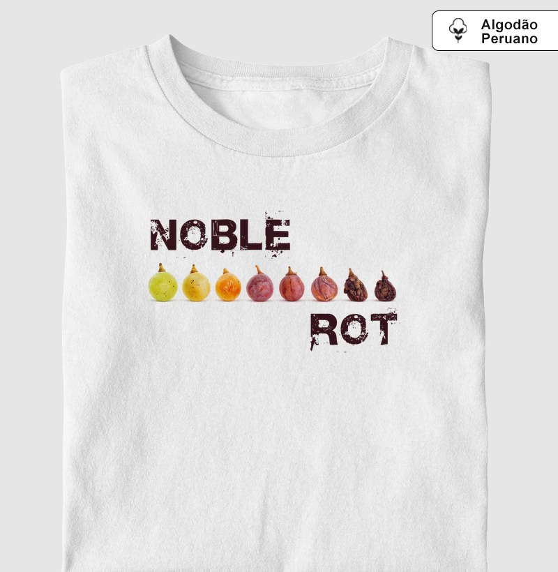 Noble Rot - Camiseta Algodão Peruano
