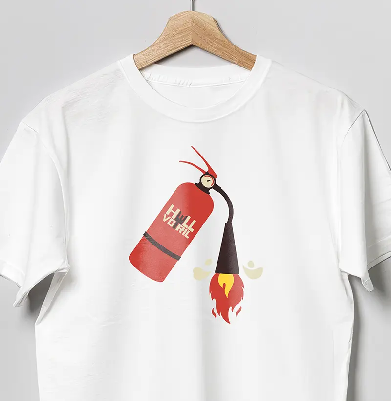 Camiseta Pode Vir Quente