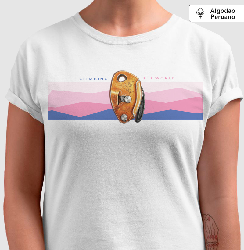 T-Shirt Falésia & Magnésio | Climbing the world