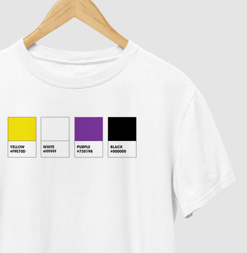 Bandeira Não-Binárie