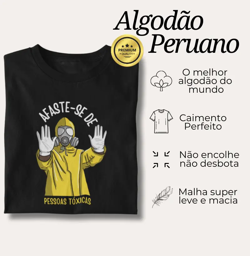 Algodão Peruano - Afaste-se de pessoas tóxicas