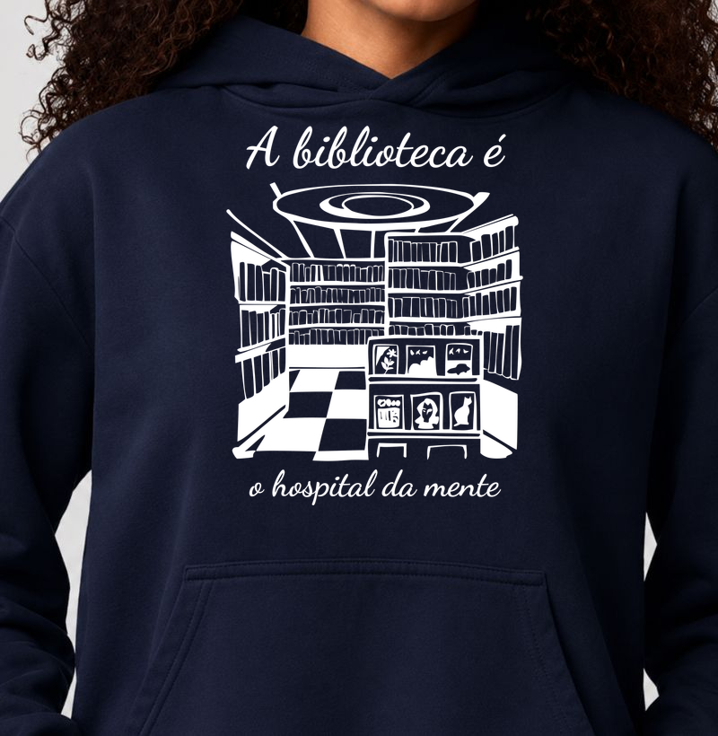 A biblioteca é o hospital da mente