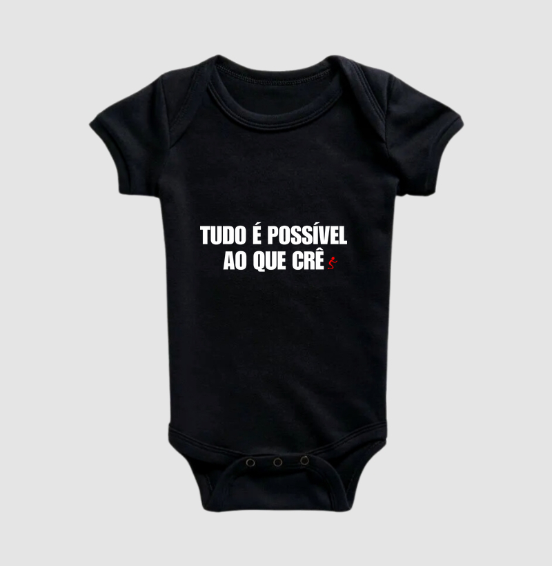 Body Infantil | Tudo é Possível ao que Crê