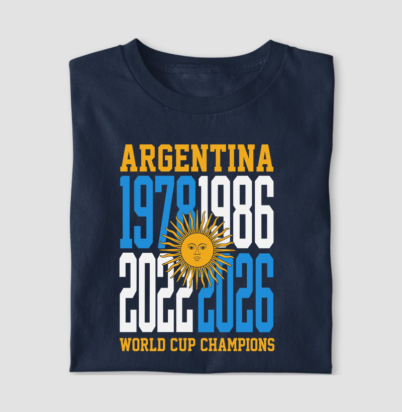 ARGENTINA 1978 - 2026 CAMPEONES