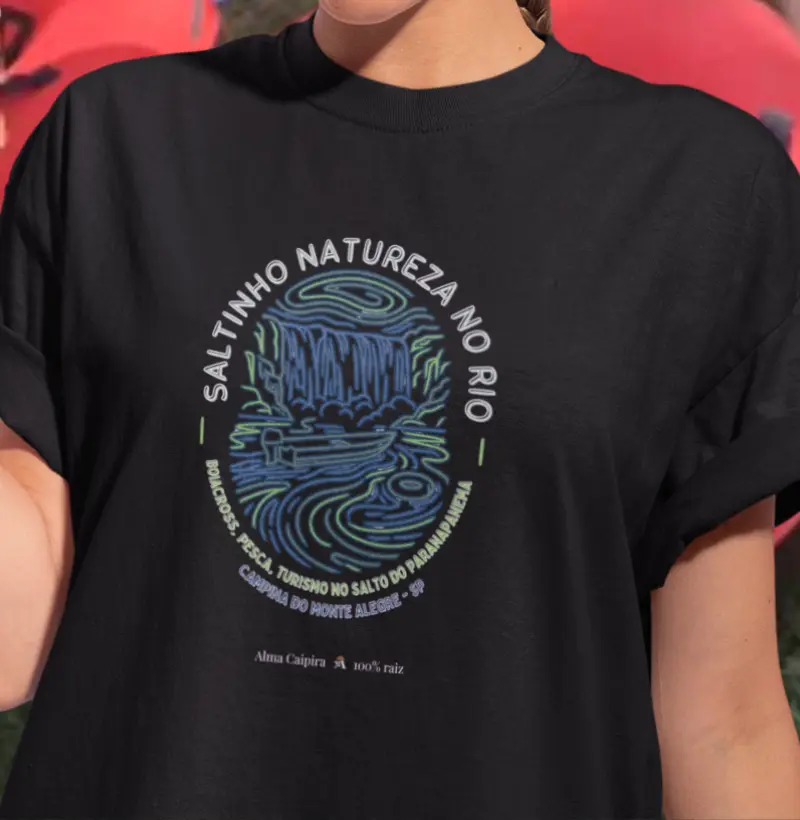 Saltinho, natureza no rio