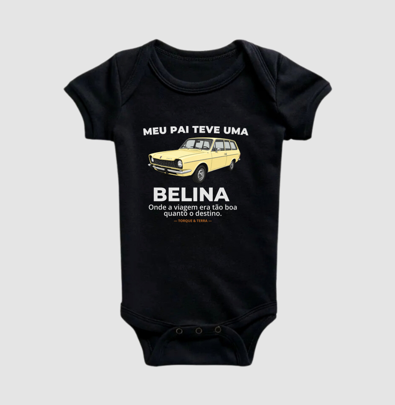Meu pai teve uma - BELINA - amarelo claro