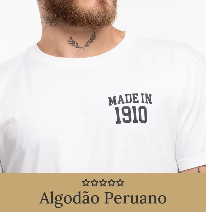 Made In 1910 - Algodão Peruano 