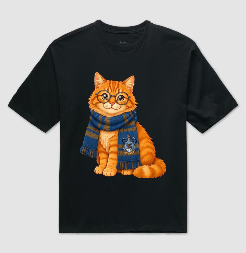 Cachecol Corvinal - Camiseta Oversized