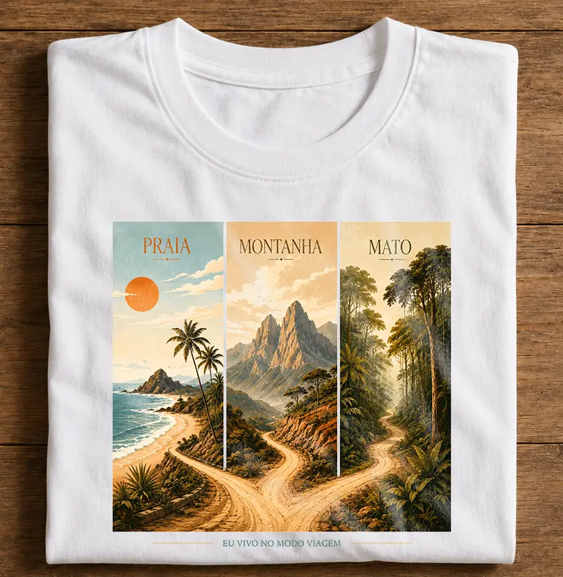 Modo Viagem — Praia, Montanha e Mato